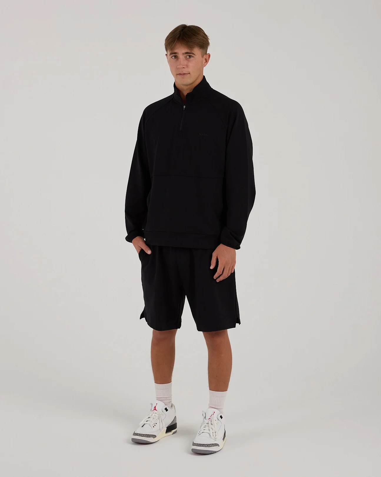 Modal Terry 1/4 Zip - Image 11