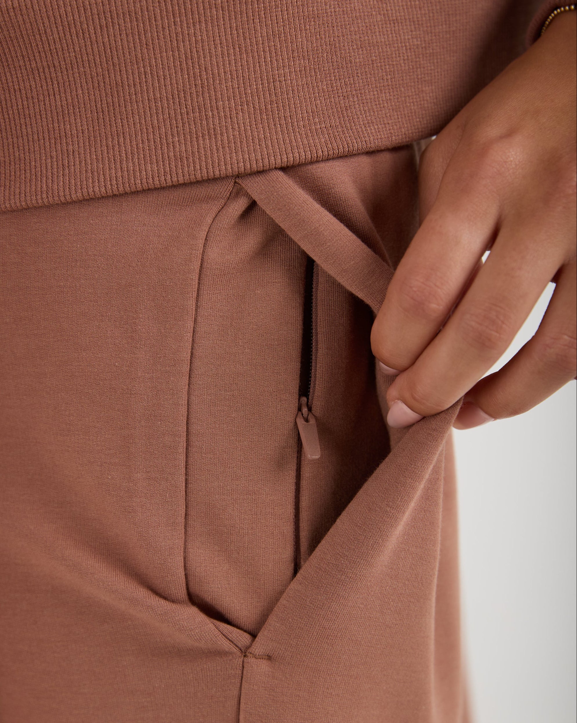 Modal Terry Open Leg Sweatpant - Image 6