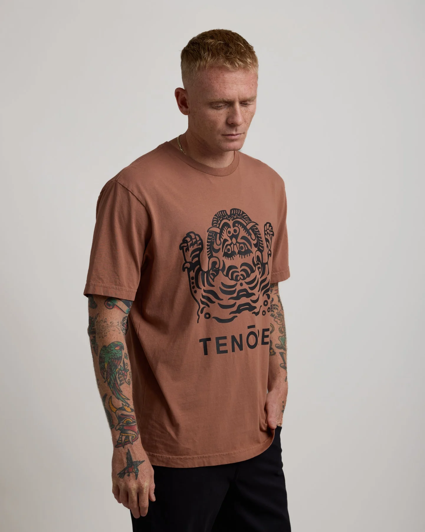TENÅRE x BERT KRAK Highest Tiger Tee - Image 4