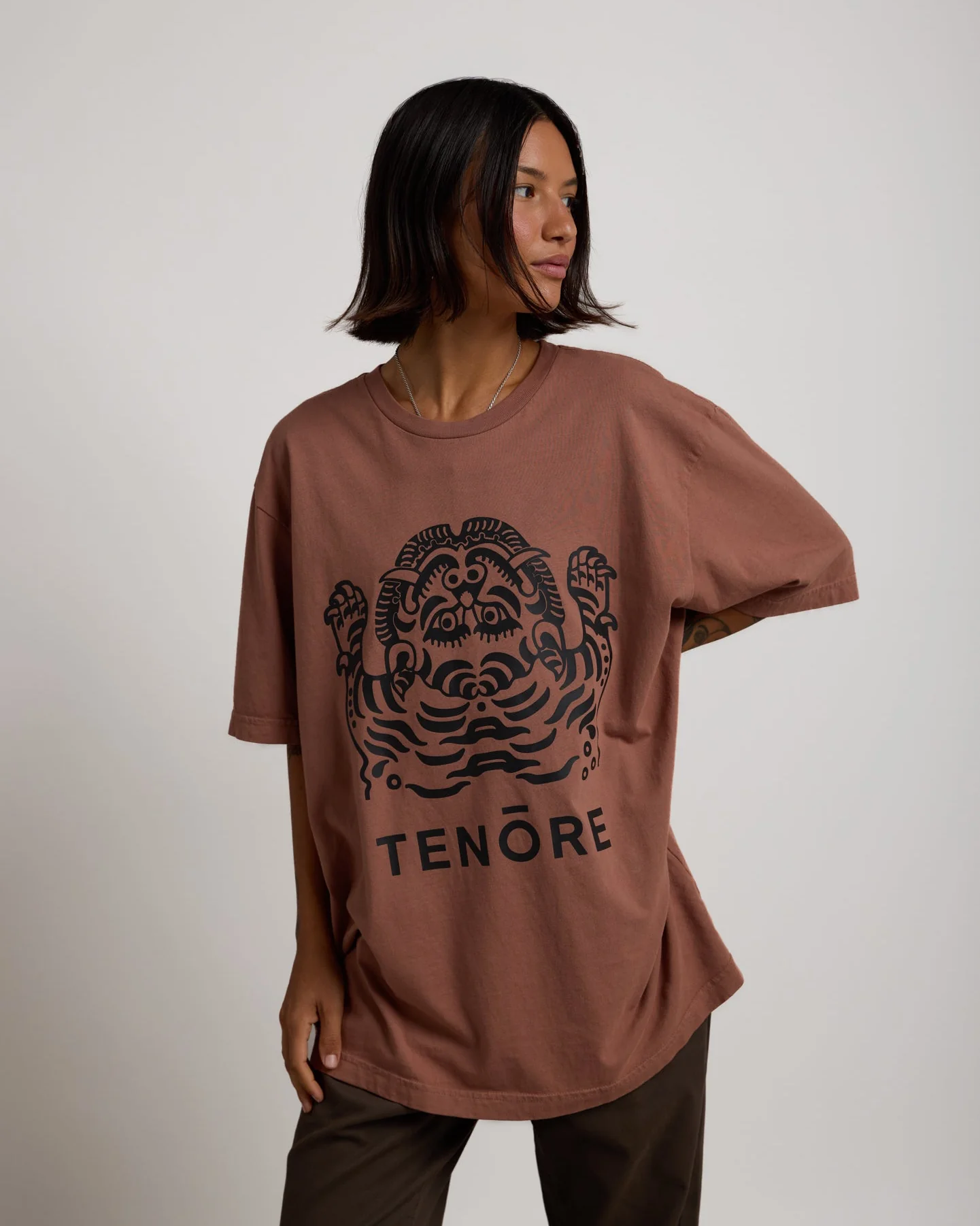 TENÅRE x BERT KRAK Highest Tiger Tee - Image 6