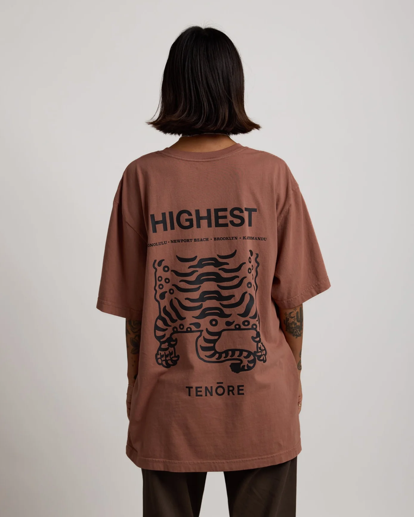 TENÅRE x BERT KRAK Highest Tiger Tee - Image 7