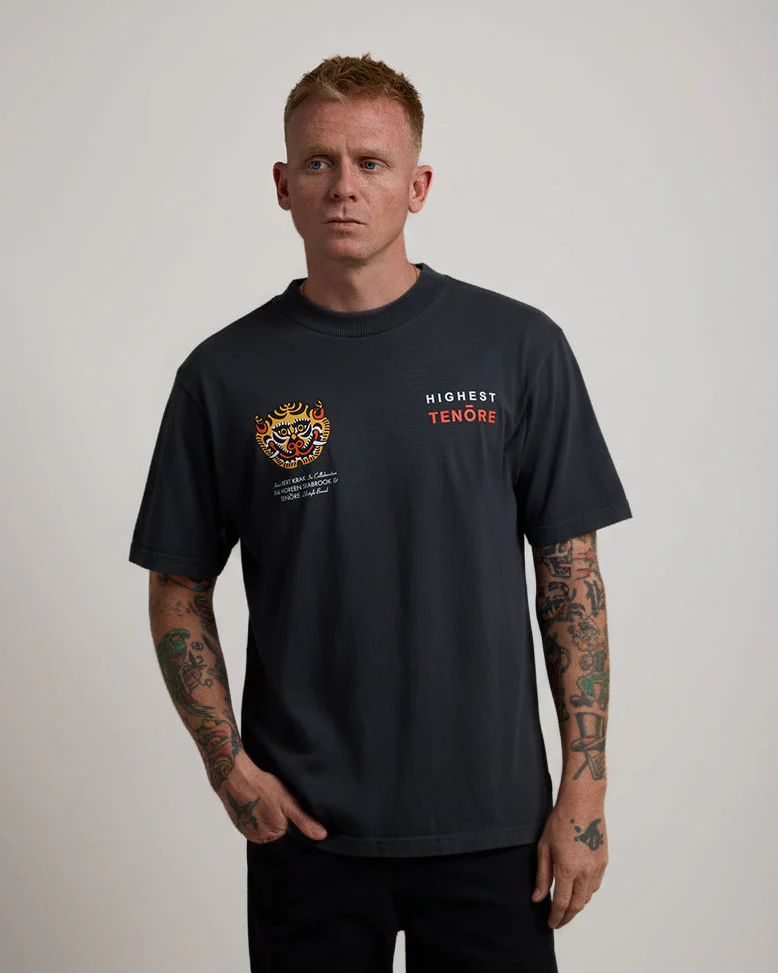 TENÅRE x BERT KRAK Kathmandu Relaxed Fit Tee - Image 3