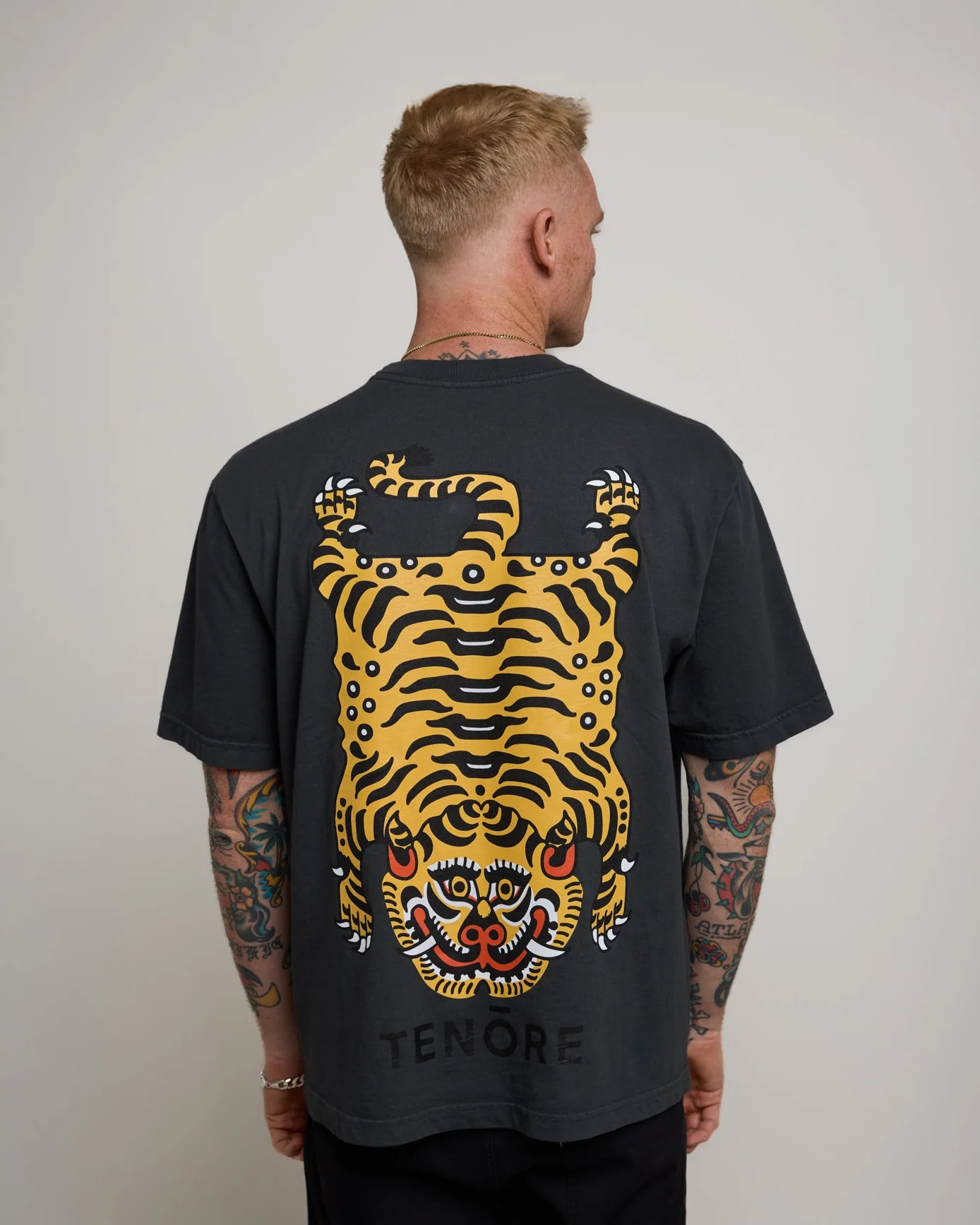 TENÅRE x BERT KRAK Kathmandu Relaxed Fit Tee - Image 4