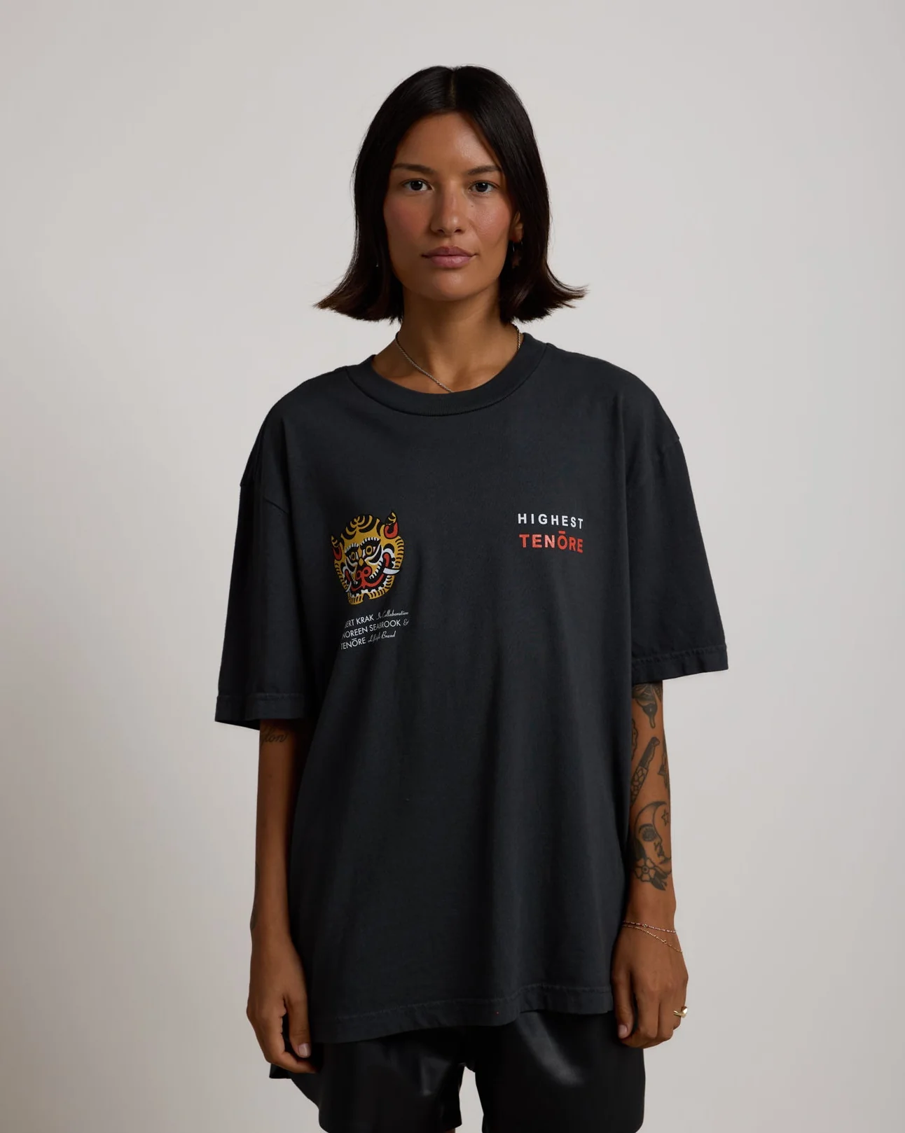 TENÅRE x BERT KRAK Kathmandu Relaxed Fit Tee - Image 5
