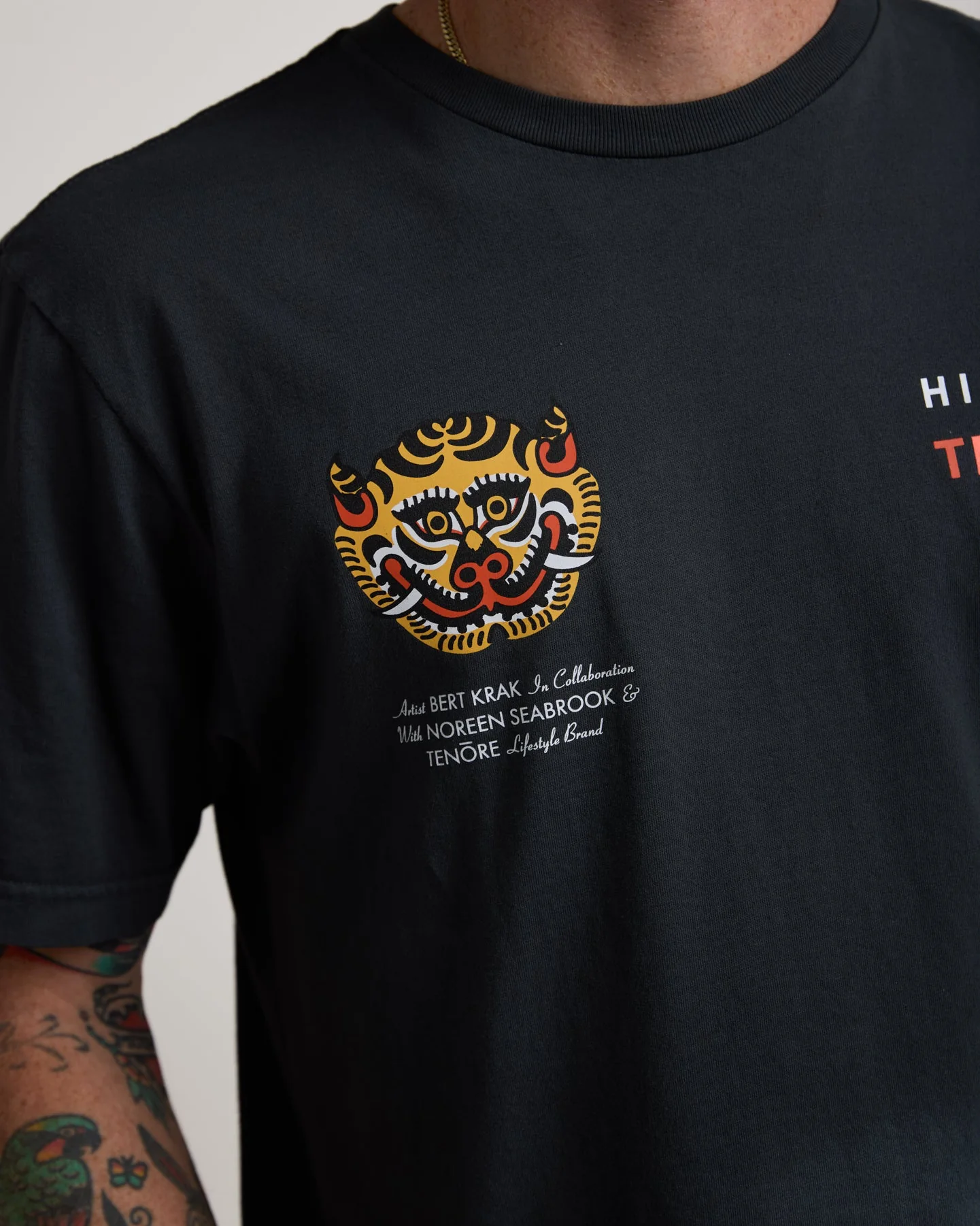TENÅRE x BERT KRAK Kathmandu Relaxed Fit Tee - Image 7