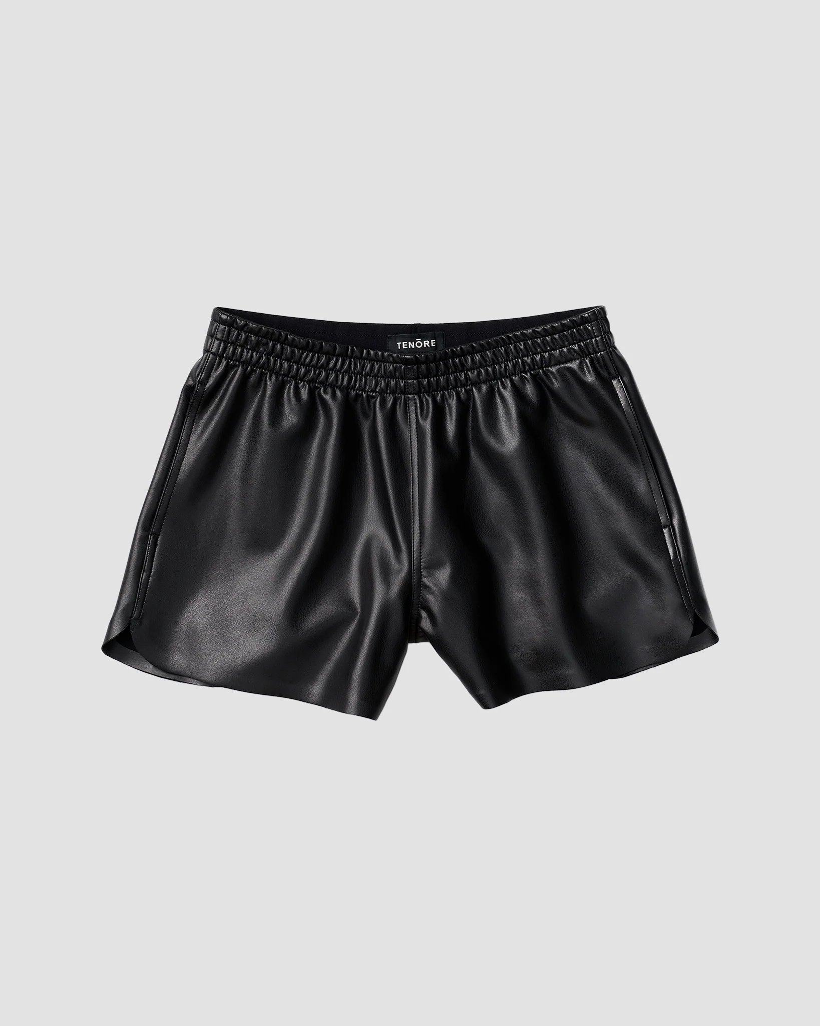 Vegan Leather Jog Short - Image 7
