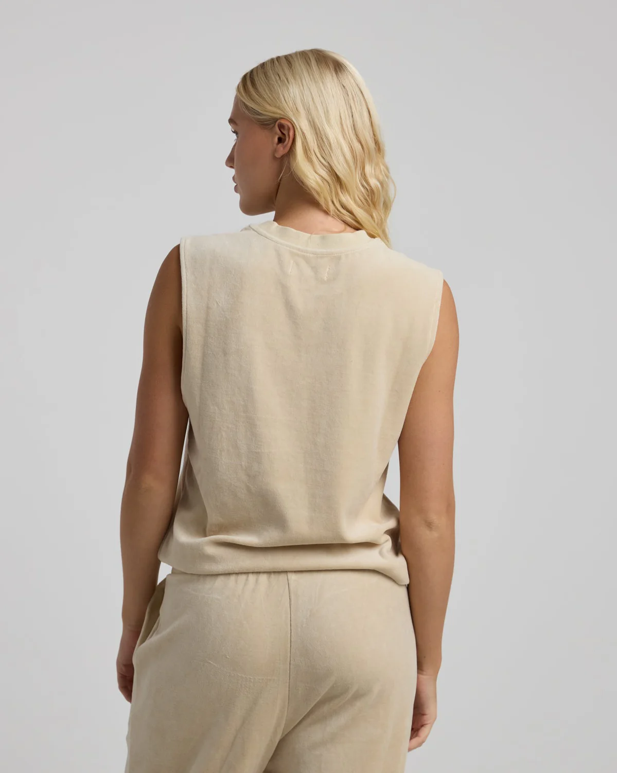 Velour Muscle Tank - Image 5