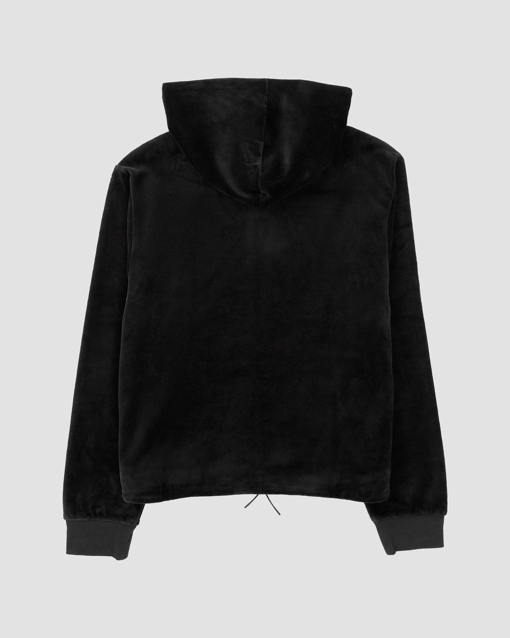 Velour Zip-Up Hoodie - Image 2