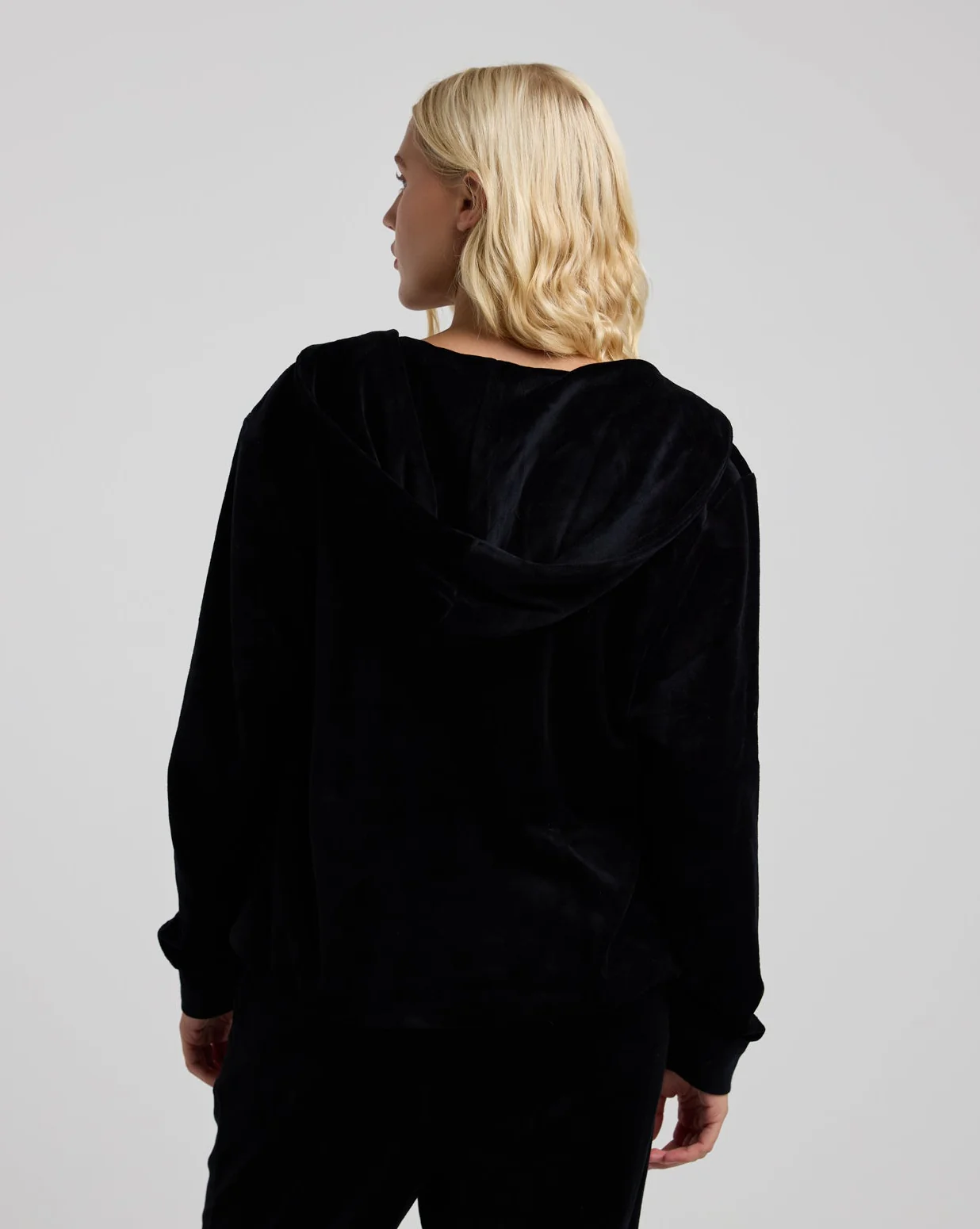 Velour Zip-Up Hoodie - Image 6