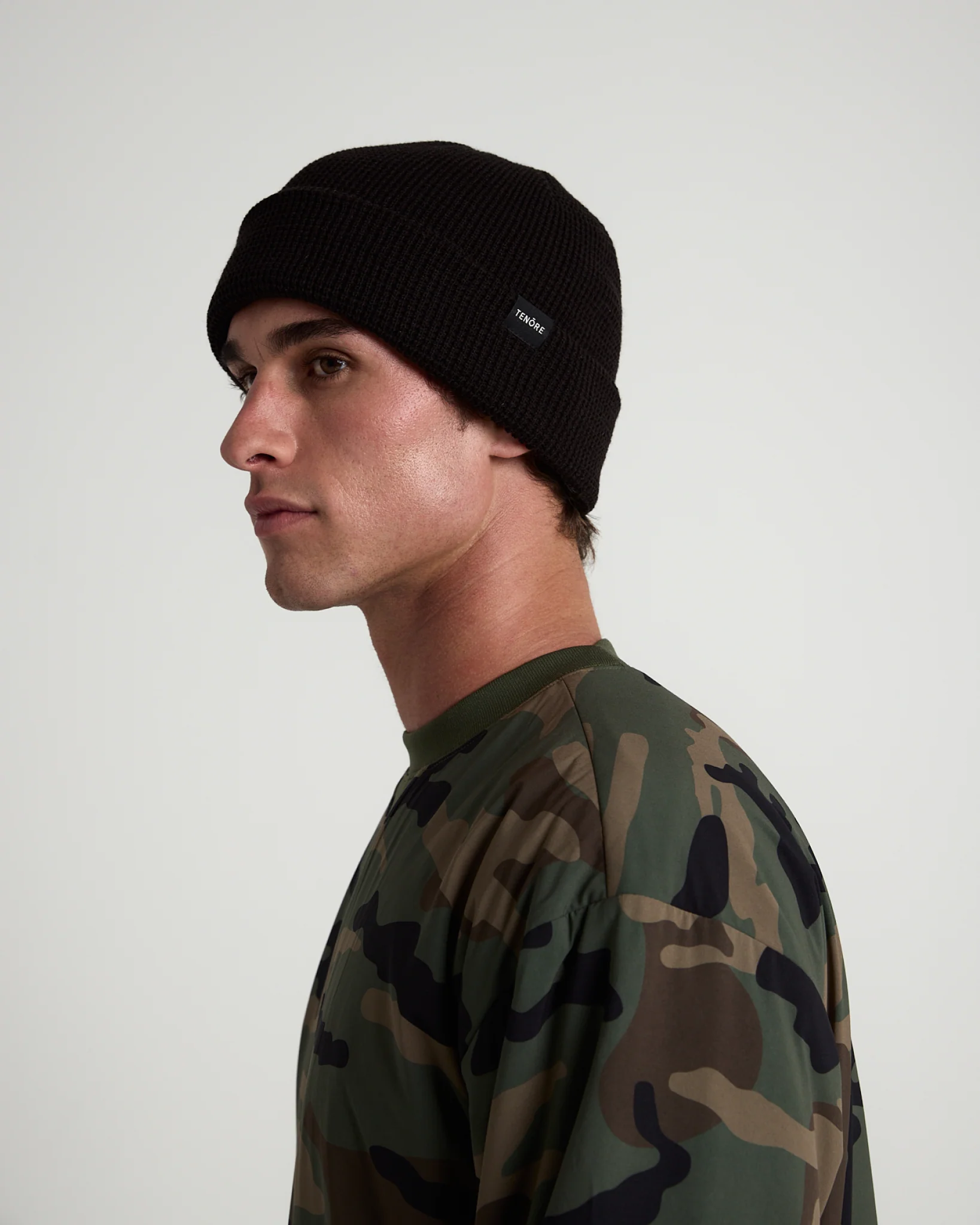 Waffle Knit Beanie - Image 3